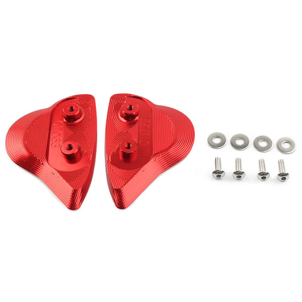 Rearview Mirror Block Off Plates Mount Cover Red for Yamaha YZF-R6 2017-2022 R7