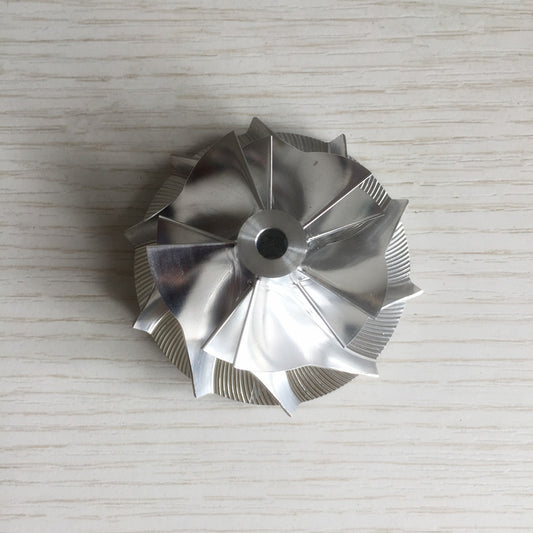GT15-25 41.60/56.03 mm 5+5 Blade Performance Turbine Billet Compressor Wheel
