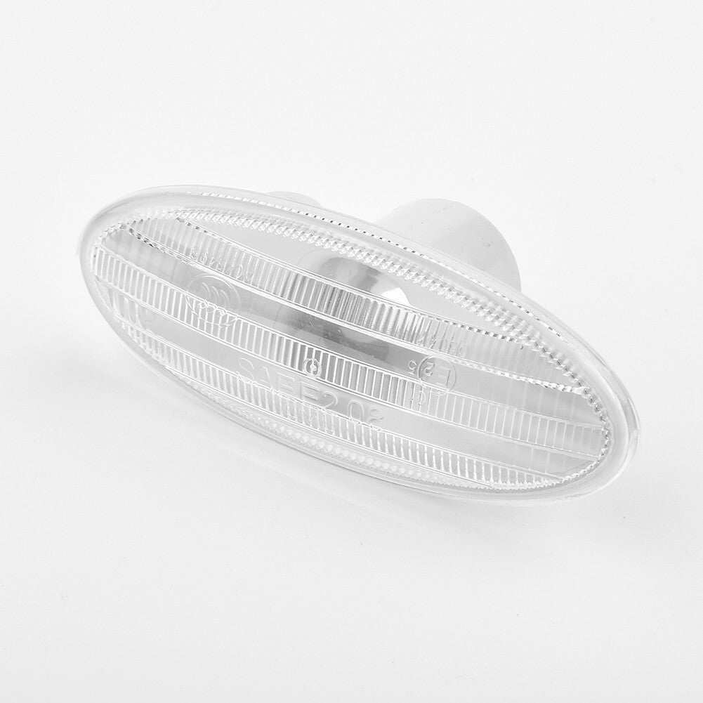 1. Dual LED side turn signal light cover suitable for Nissan March III K12 Note-E11