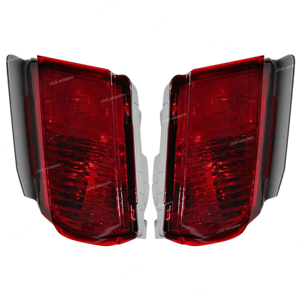 2pcs Red Fog Light Rear Bumpe Lamp RH+LH for Toyota for Land Cruiser Prado 2010-2015