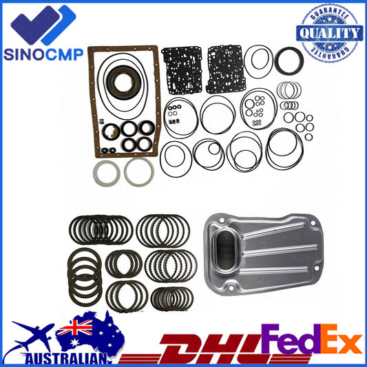 A750E A750F TB-50LS Master Rebuild KIT 03-UP Filter Piston Friction Plates Seals