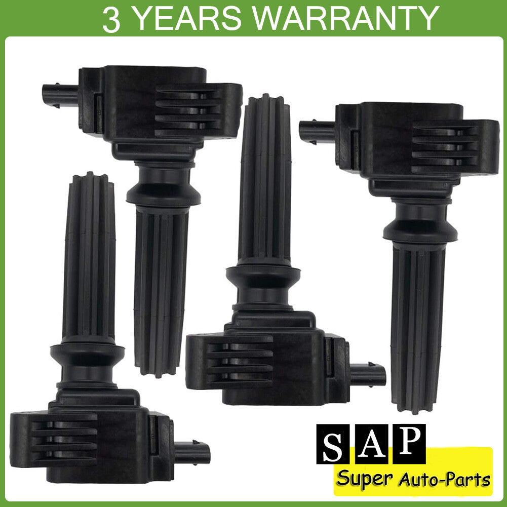 4X Ignition Coil for Ford Mondeo S-Max for Volvo V70 S80 XC60 for Jaguar XJ for Land Rover
