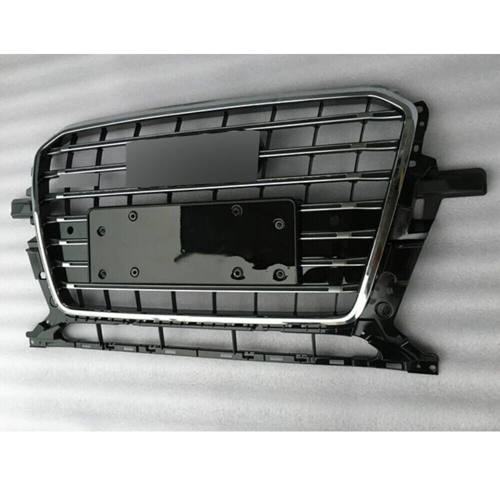 Front Grill Mesh Grille Fit for Audi Q5 2013 2014 2015 2016 SQ5 Bumper Grilles