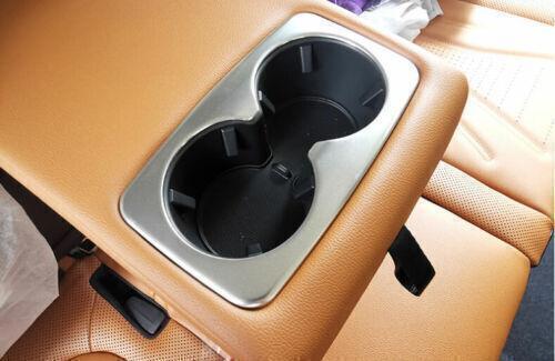 1P Rear Water Cup Panel Moulding Cover Trim for Ford Escape 2020-22 Silver Steel