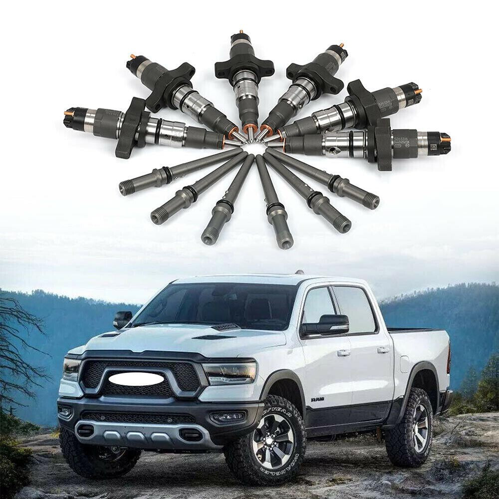 6 Set for Dodge 5.9L 04-09 Diesel for Ram Injector Rail 0445120238