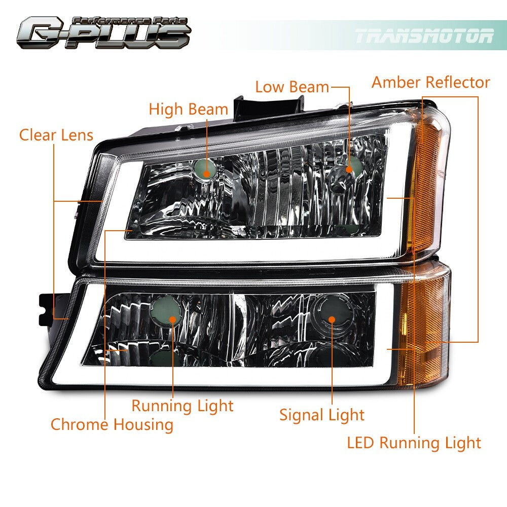 LED DRL (Driving) + 03-06 Silverado (new)