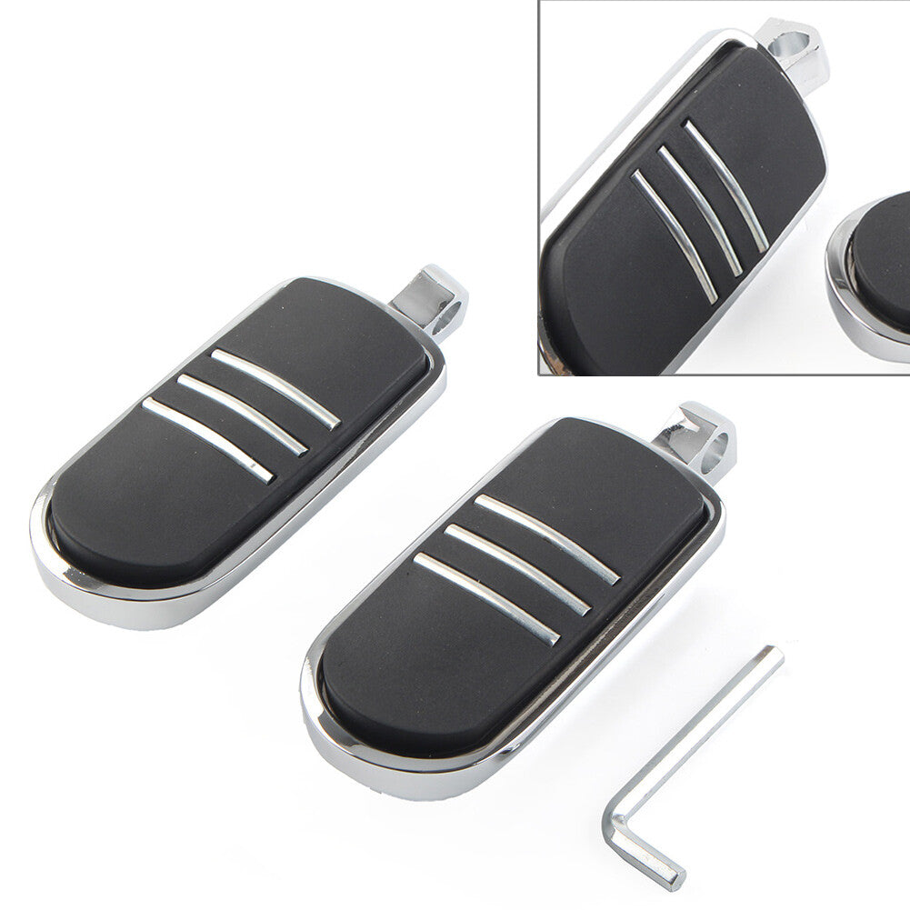 Motorcycle FIT for Harley Iron XL 883 1200 32mm 1.25 Male Foot pegs Footrest Pedal