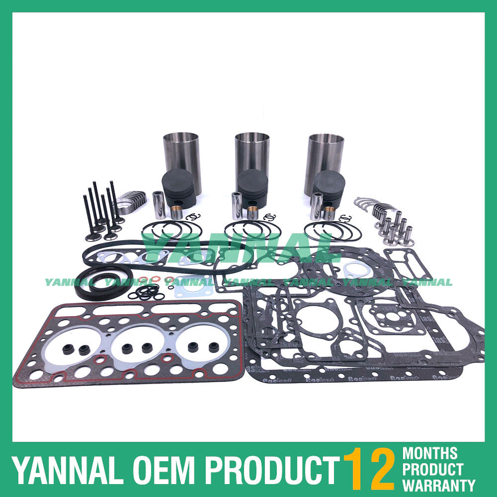 D1102 Reconstruction and Overhaul Kit for Kubota Bearings with Shim Kits