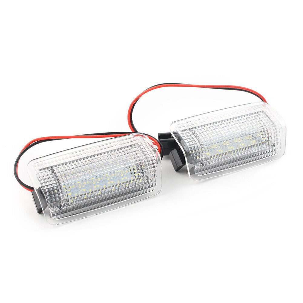 2x LED Side Door Courtesy Lights Fit for Toyota for Lexus Lamps White/Red