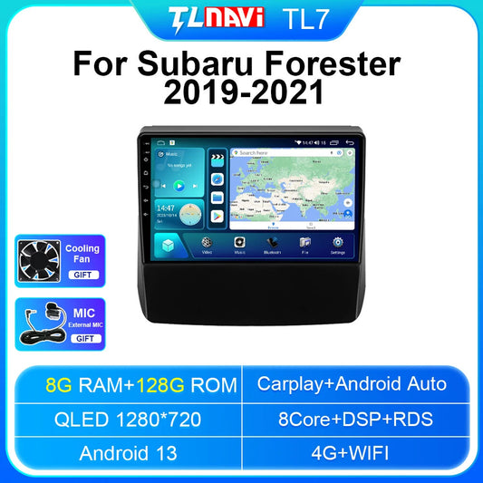 for Subaru for Forester XV 2019-2021 Car Radio Multimedia Stereo Head Unit GPS Navi