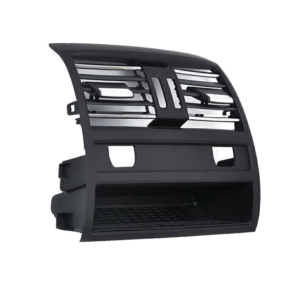 Rear Center Console Fresh Air Outlet Vent Grille Cover Fit for BMW 5 F10 Chrome