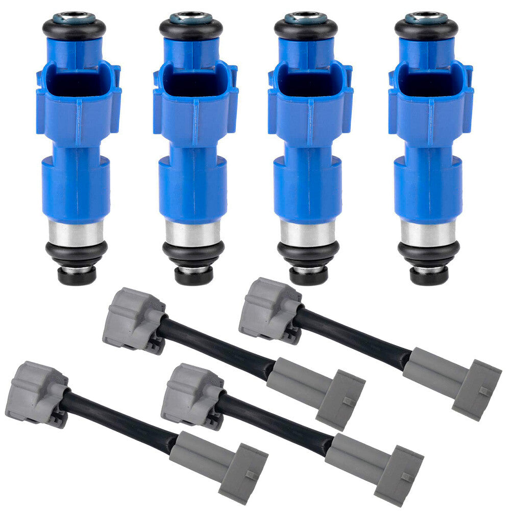 Set Of 4 Fuel Injectors 410cc for Civic for Acura for Rdx Rsx K20 K24 B16 16450-Rwc-A01