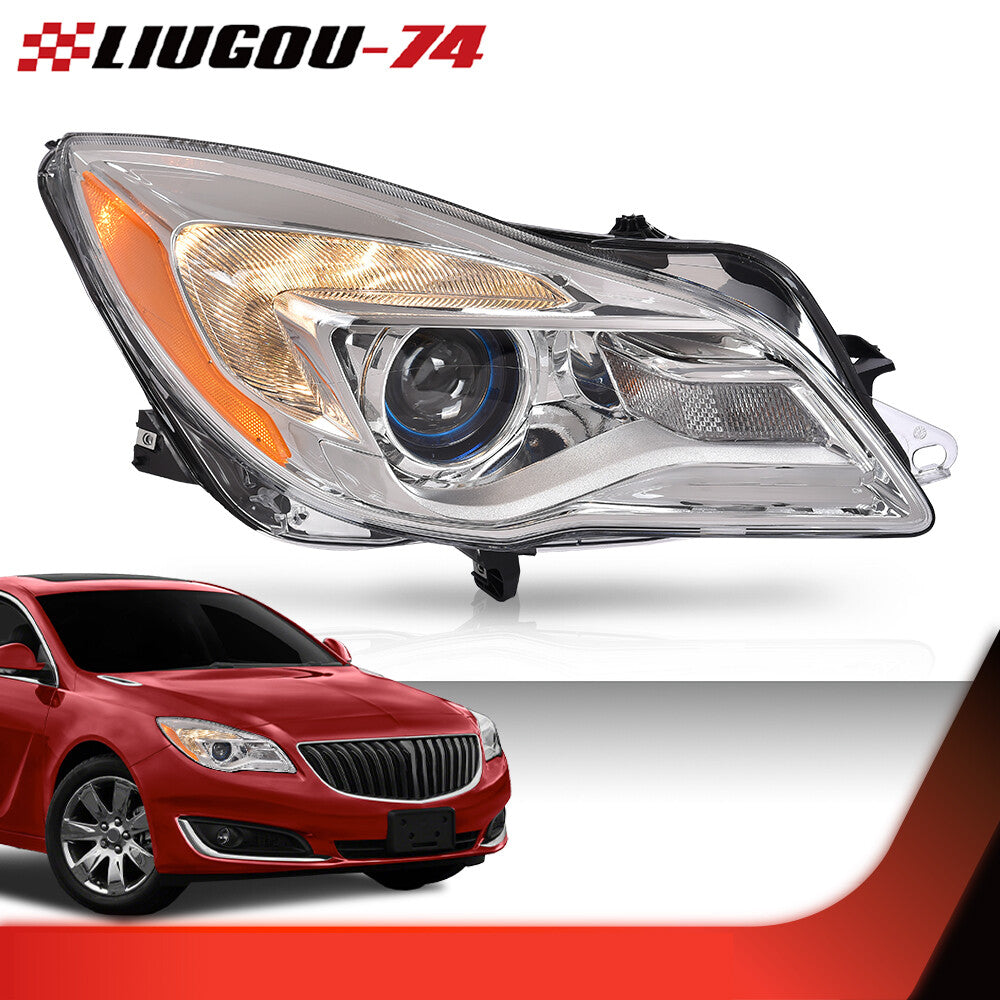 Suitable for 14-17 year old for Buick for Volvo factory model. Headlights, front lights with bulbs, right-hand passenger side grip.
