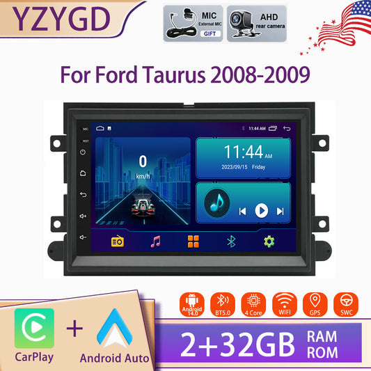 Android Auto Carplay Car Stereo Radio GPS Navi Screen for Ford Taurus 2008-2009