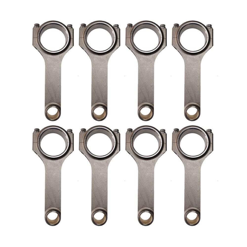 Forged connecting rod fits for Chrysler for Chevrolet BBC 440 7.2L 6.760' H-BEAM with bolts.