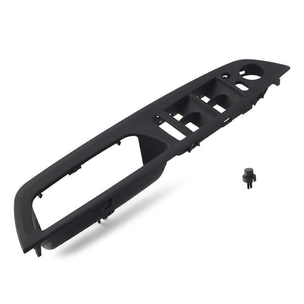 Matte Black Car Inner Door Handle Panel Tirm Cover for BMW X5 X6 E70 RHD