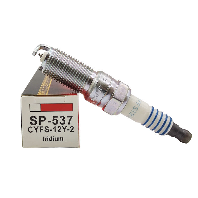 4 SP-537 spark plugs for Cadillac ATS, CTS, for Ford Focus, for Chevrolet Malibu, CYFS-12Y-PC