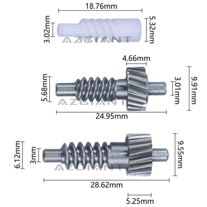 Repair of the folding motor gear for the power side mirror of for Acura MDX/RLX (2014-2019)