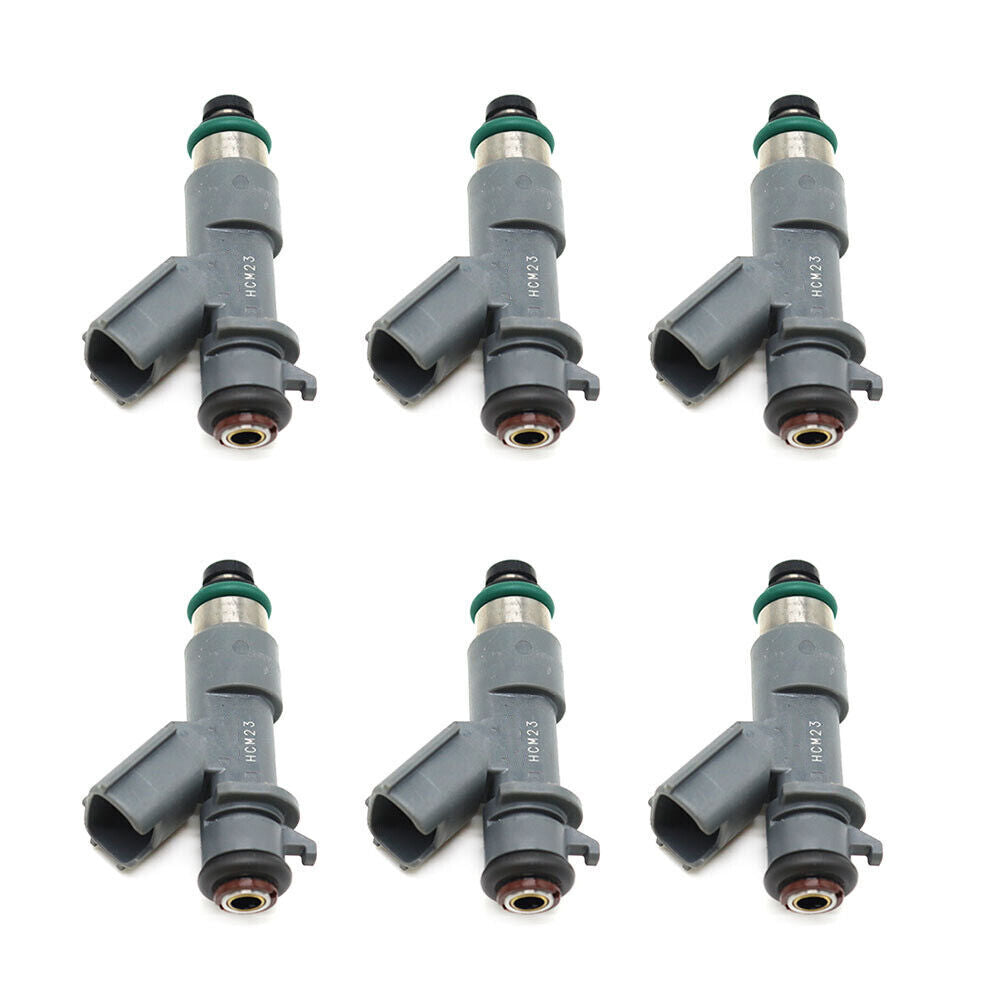 Set Of 6 Fuel injectors 16450-R70-A01 for Honda Accord for Acura MDX TL TSX 3.5 V6