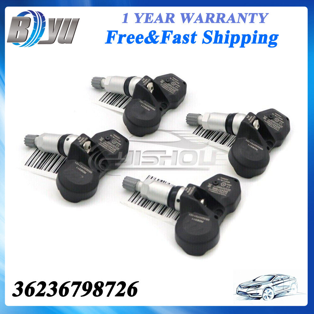 36236798726 TPMS Tire Pressure Sensor for Mini Cooper for BMW 328i 528i 535i (4PCS )
