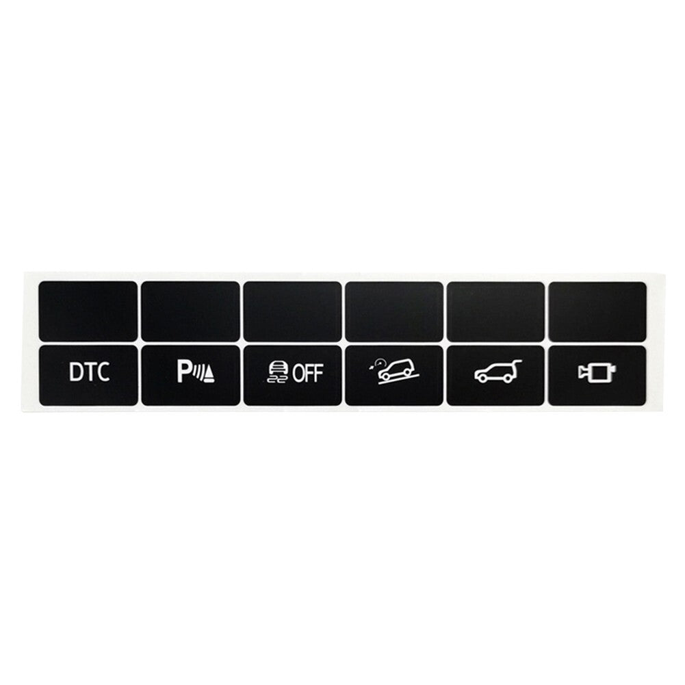 Replacement Part Dash Button Stickers DTC Traction Control for BMW 2006-2013