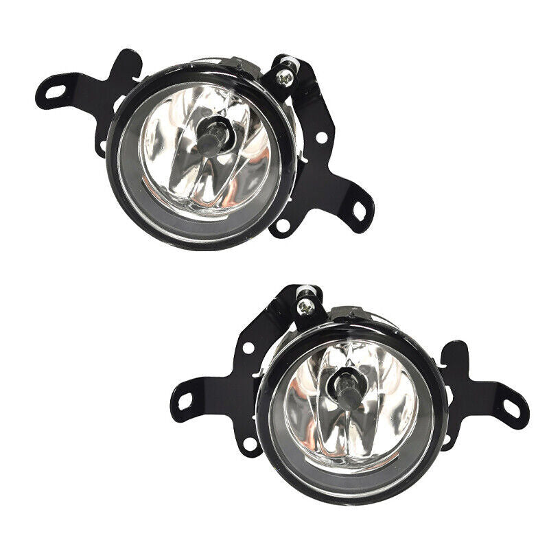 Two front bumper fog lights are suitable for 2008-2014 for Mitsubishi Pajero V93 V98 models.