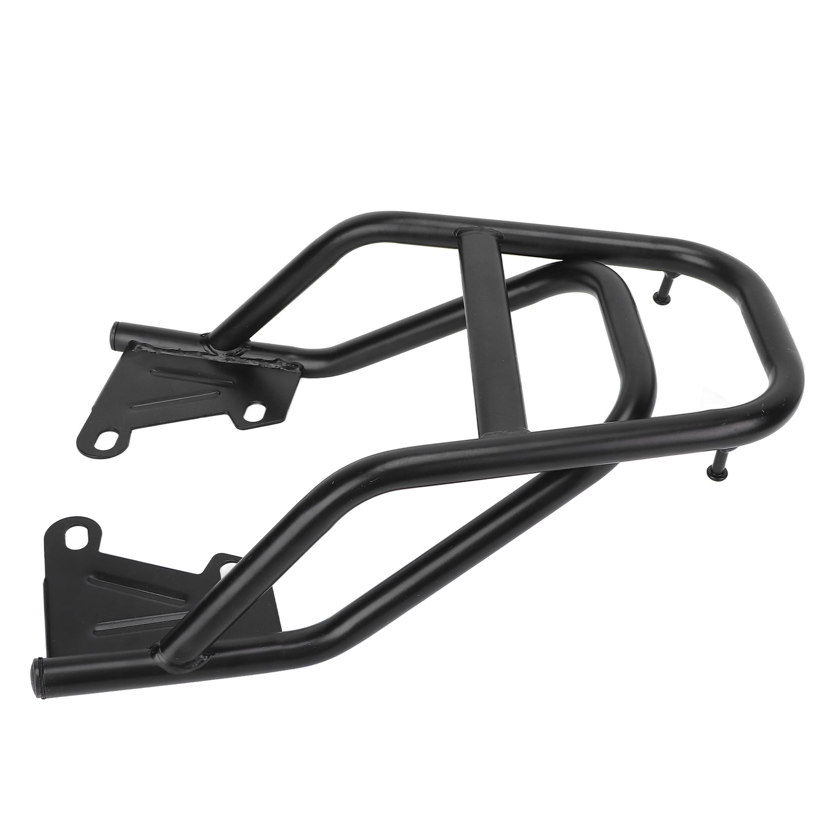 Hot Motorcycle Rear Handrail Rack Luggage Box Holder Iron Black Parts For Grom