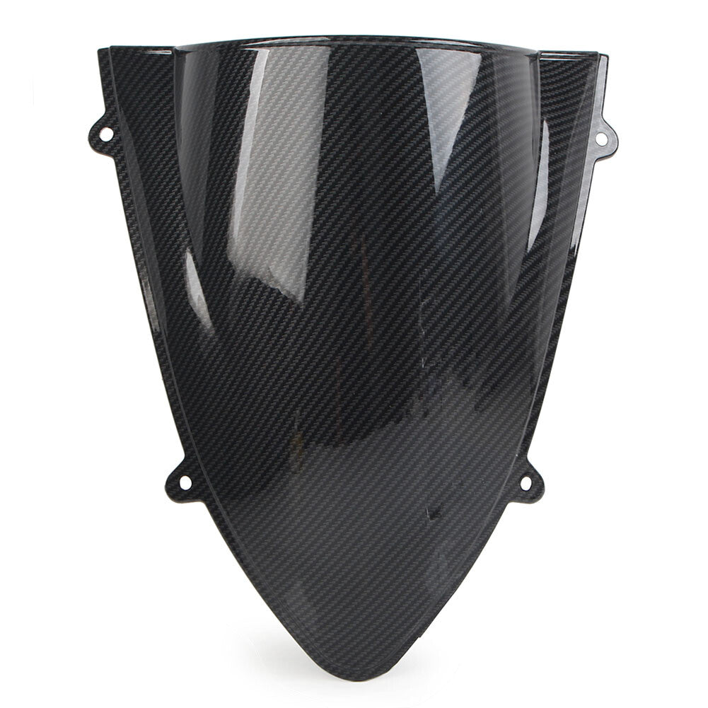 for Kawasaki 250 250R EX250 2008-2012 Carbon Fiber Windshield Screen Black