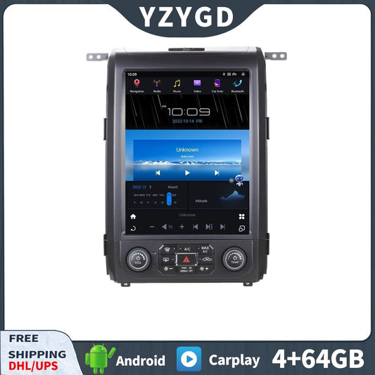 for Ford F150 2013-14 Android Car Radio Carplay Screen Stereo Receiver 64GB 2Din