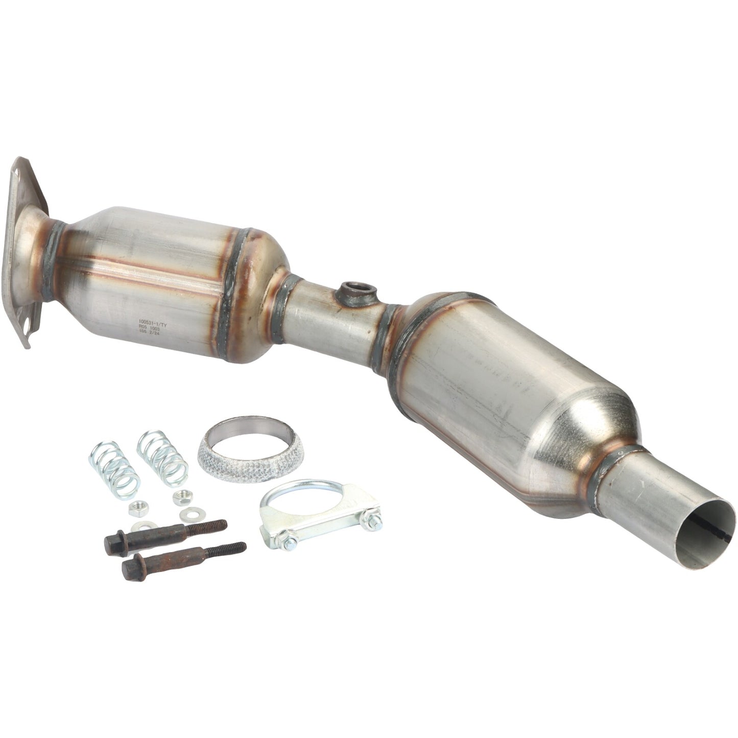 Stainless Steel Three-way Catalytic Converter For 2010-2015 for Toyota Prius 16649