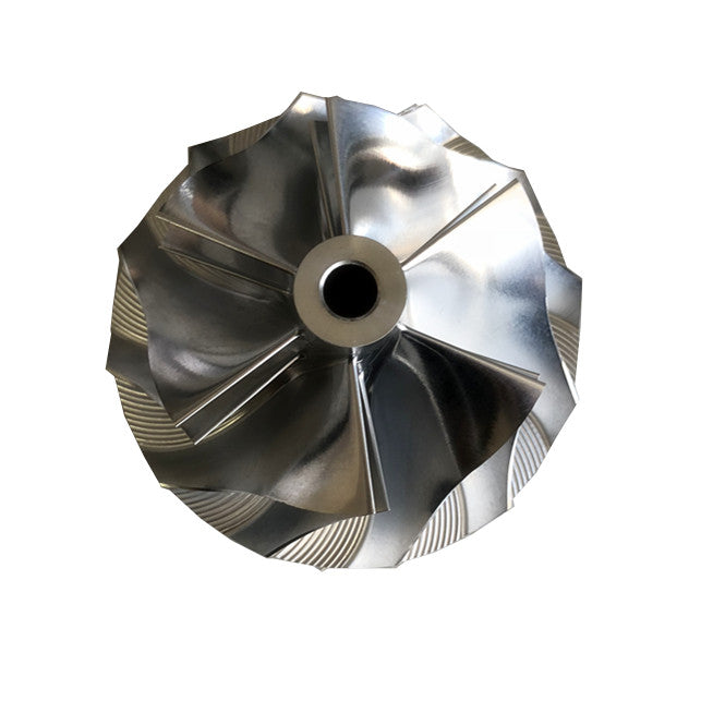 TD05H 20G reverse 52.56/68.01mm 6+6 blades Billet compressor wheel