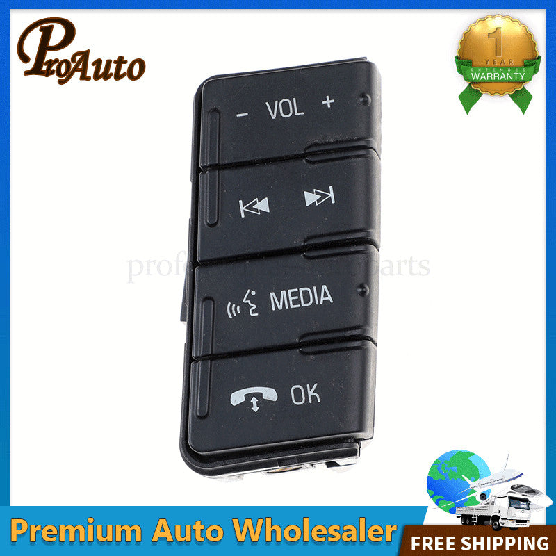 Cruise Control Media VOL Switch BL3T-9E740-EAW for Ford F-150 2011-2014