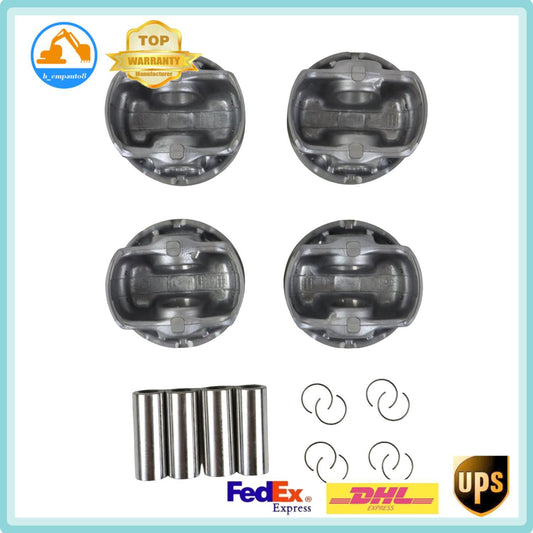 G4KH 4X Engine Pistons Rings Set for Hyundai for Elantra 11-20 for Kia 23410-2G401