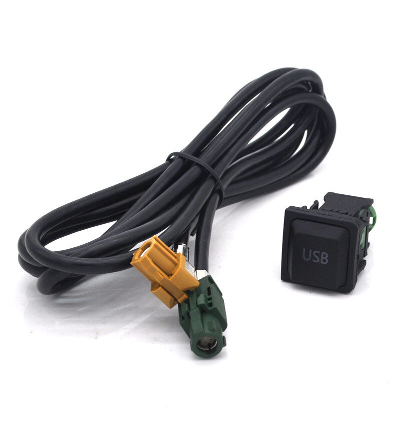 USB cable Button Switch panel for VW for Jetta MK5 MK6 for Golf 6 for Passat B6 B7 CC for Tiguan