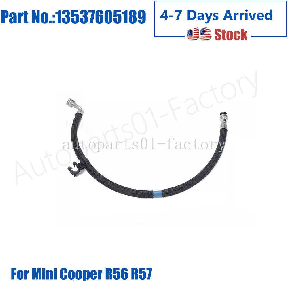 13537605189 Fuel Hose w/ Clip Inlet Fit for MINI Cooper R55 R56 R57 R58 R59