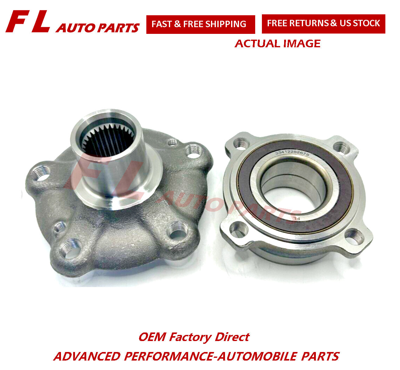 Rear Wheel Hub  Bearing Assembly for BMW M2 M3 M4 GTS F80 F82 F83 33402283220