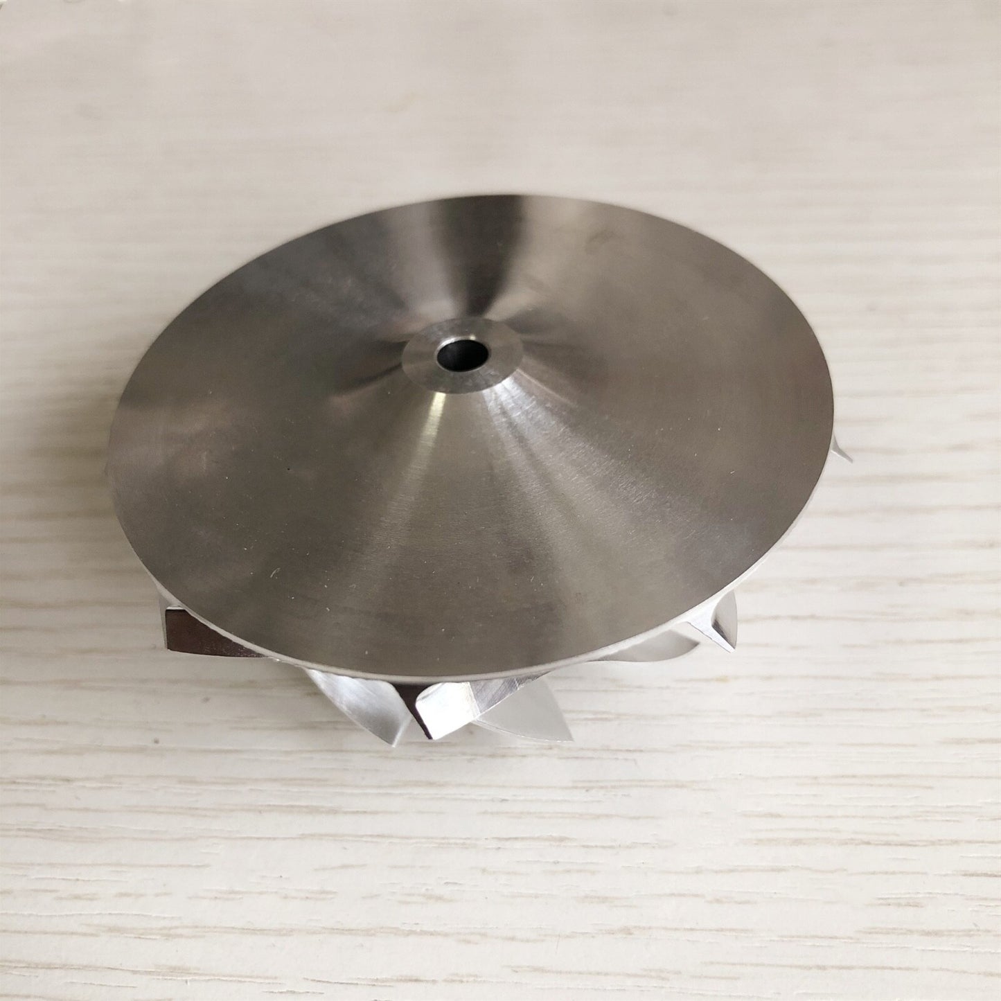 GT15-25 53.11/70.98 mm 9+0 Blade Aluminum 2618/Milling/Blank Compressor Wheel