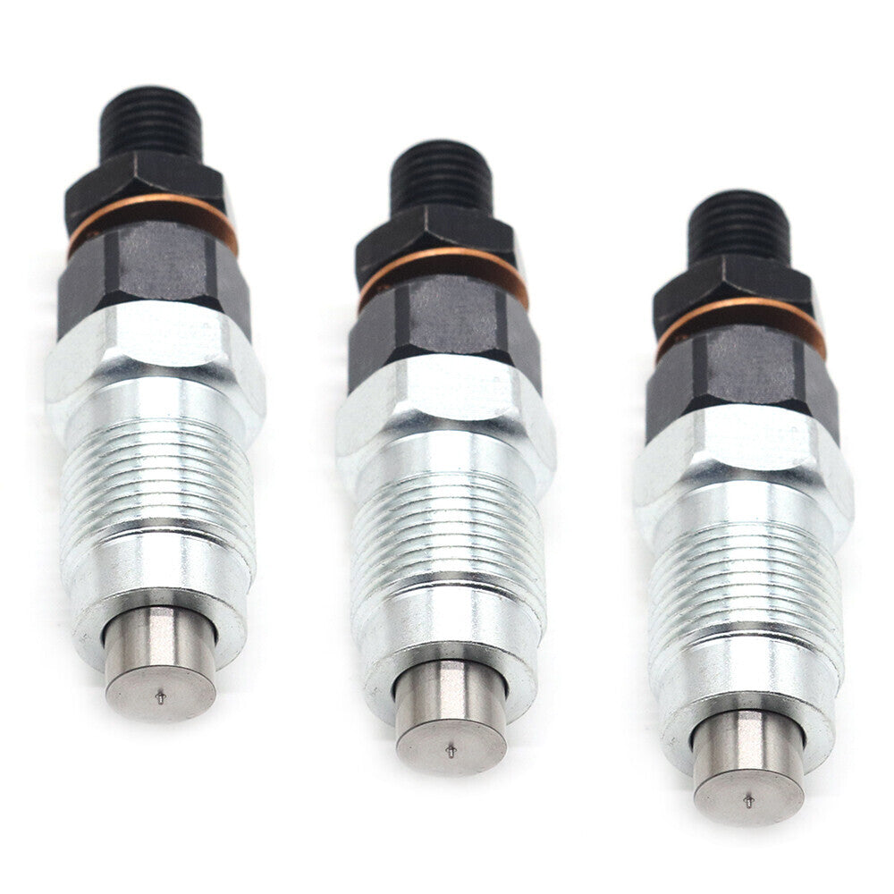 3PCS Fuel Injectors For Kubota D722 Engine H1600-53000 16001-53002 16001-53000