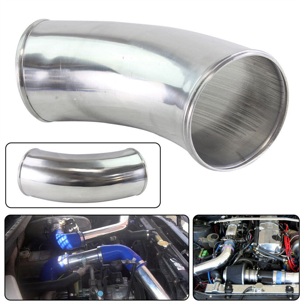 45 Degree 127mm 5 inch Aluminum Intercooler Intake Pipe Piping Tube Hose