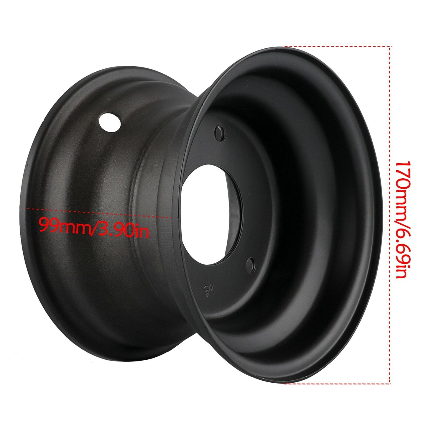 3 bolts, 6-inch wheel rims, suitable for 145/70-6 tires, 110/125cc all-terrain vehicle, four-wheel go-kart cooler, Taodao-.