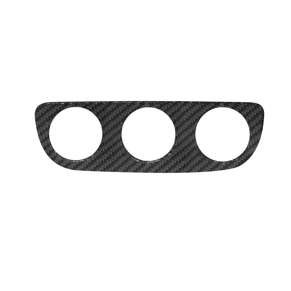 Carbon Fiber Climate Control Inner Frame Cover Trim for Chrysler 200 2011-2014