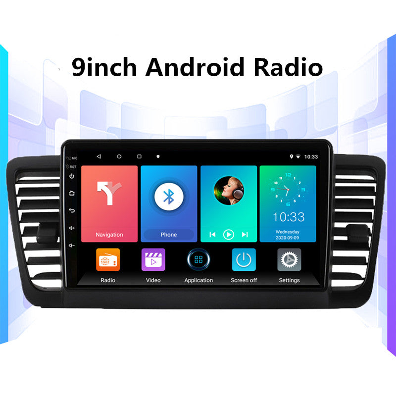 9 Android Radio Multimedia Video Player Navigation GPS For 03-09 Outback Legacy