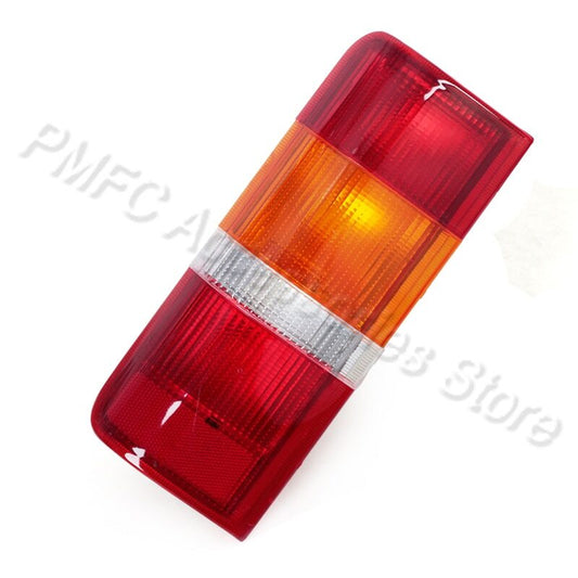 A pair of rear bumper turn signals and brake lights for Ford Transit MK4 and MK5 models from 1991 to 2000.