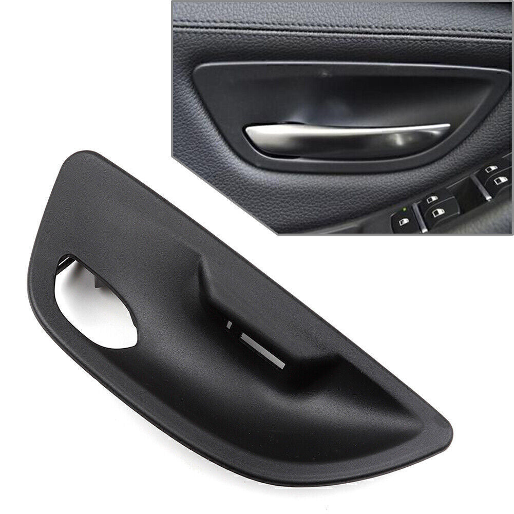 Left Side Door Handle Bowl Cover Black for BMW 5 Series F10 F11 2011-2017 12 13