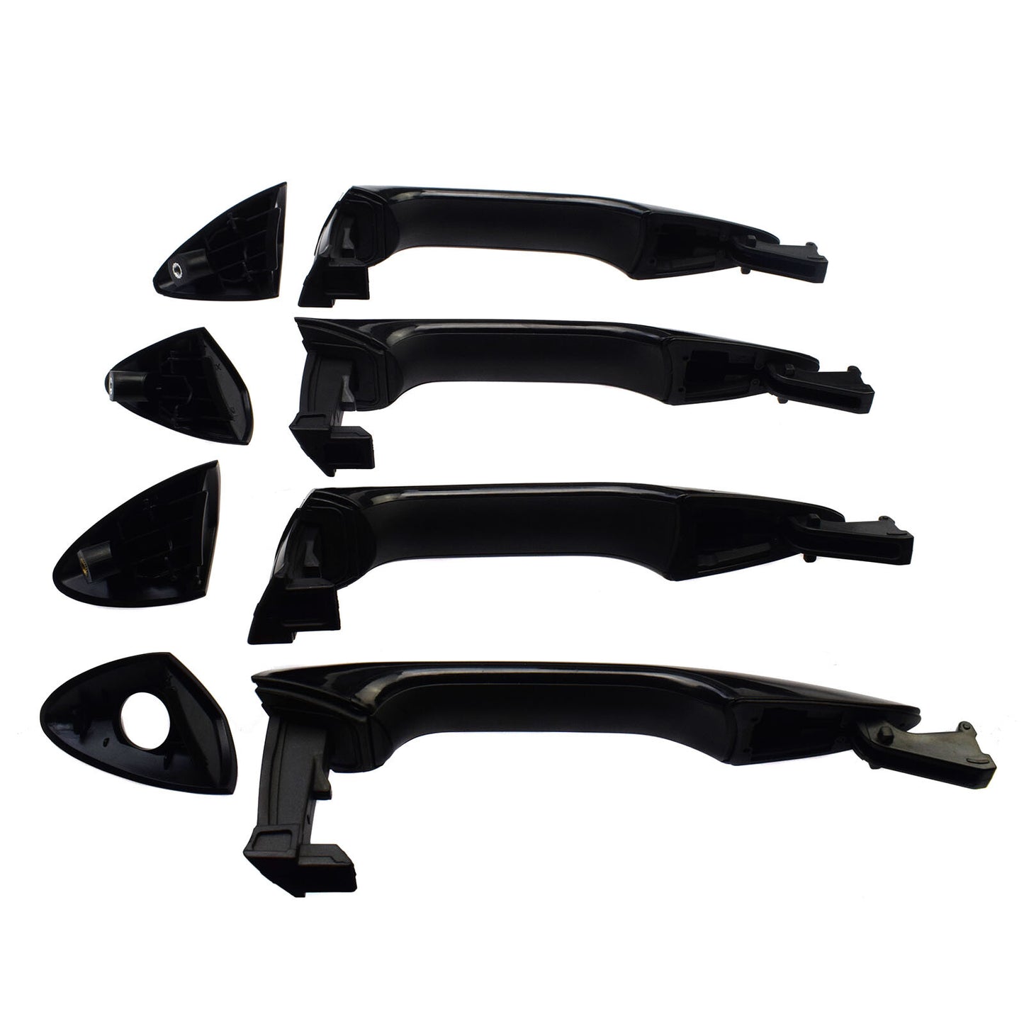 4-piece set of exterior door handles (FL, FR, RL, RR) for Hyundai for Elantra 2011-2016