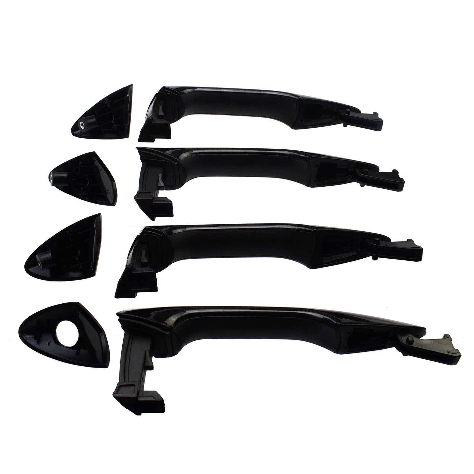 4-piece set of exterior door handles (FL, FR, RL, RR) for Hyundai for Elantra 2011-2016