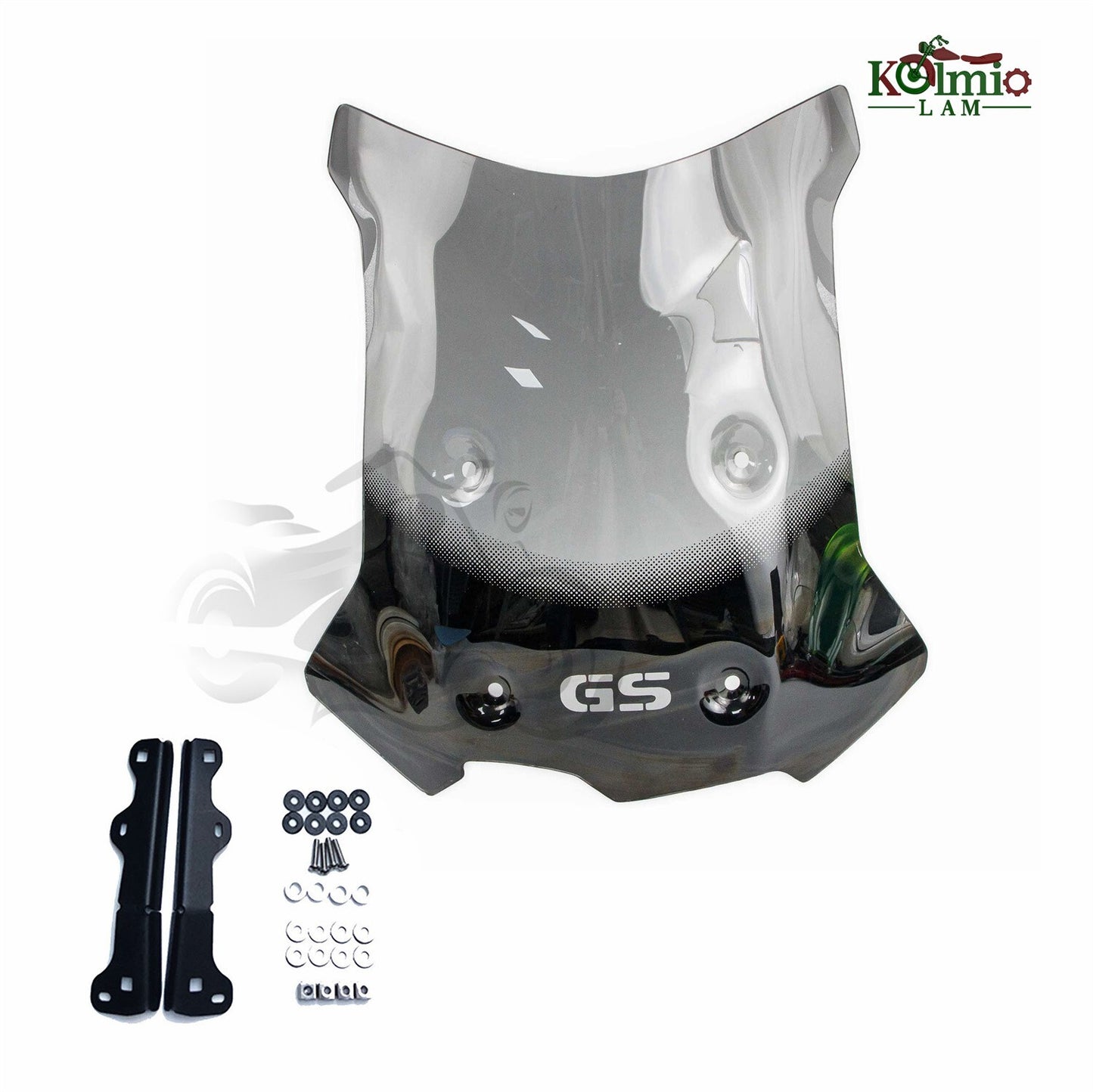 Fit For 2018-2023 for BMW F850GS F750GS ADV Gray Windshield Windscreen 2021 2022