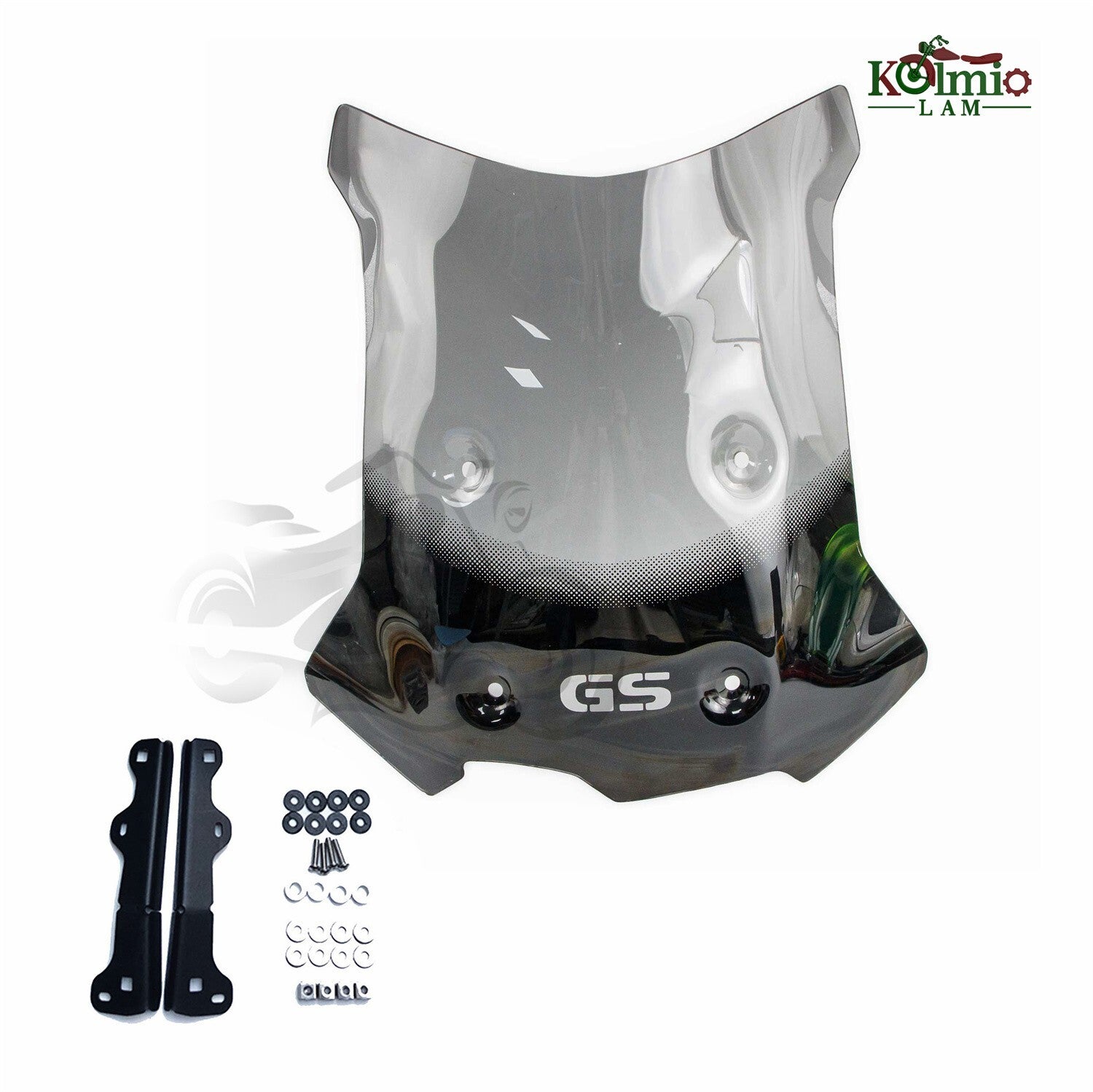 Fit For 2018-2023 for BMW F850GS F750GS ADV Gray Windshield Windscreen 2021 2022