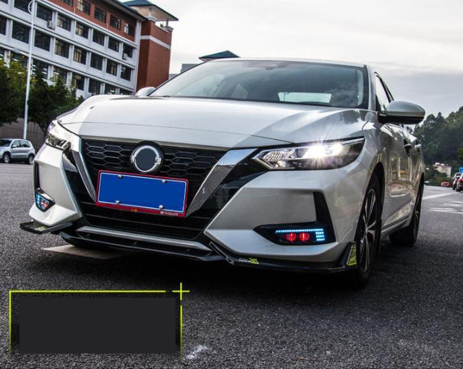 Fit For 2020-2022 for Nissan Sentra LED Front Fog light Kit w/Switch Cable Bezel