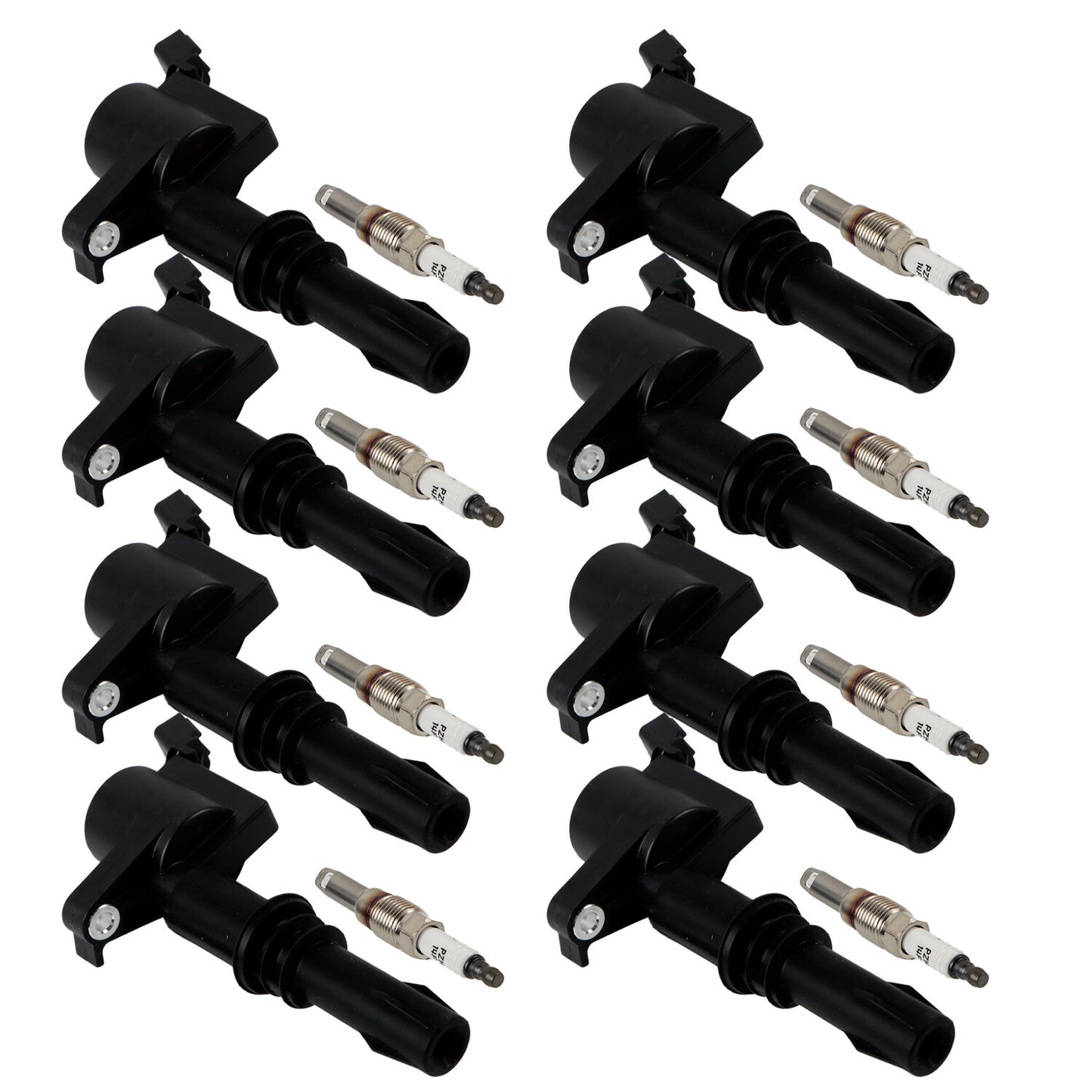 8pcs DG511 Ignition Coil  Spark Plug SP546 For F150 for Ford for Lincoln 4.6L 5.4L